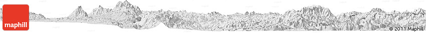 Silver Style Horizon Map of Mawkmai