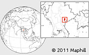 Blank Location Map of Mawkmai