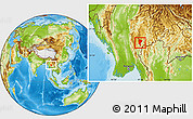 Physical Location Map of Mawkmai
