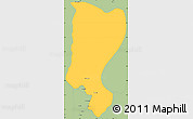 Savanna Style Simple Map of Mawkmai
