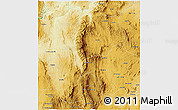 Physical 3D Map of Mong Kung