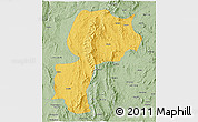 Savanna Style 3D Map of Mong Kung