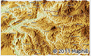 Physical 3D Map of Mong Mao