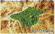 Satellite 3D Map of Mong Mao, physical outside