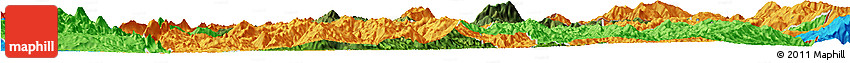 Satellite Horizon Map of Mong Mao, political outside