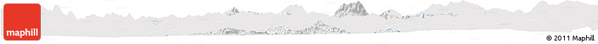 Silver Style Horizon Map of Mong Mao, single color outside