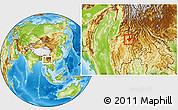 Physical Location Map of Mong Mao