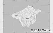 Gray Map of Mong Mao, single color outside