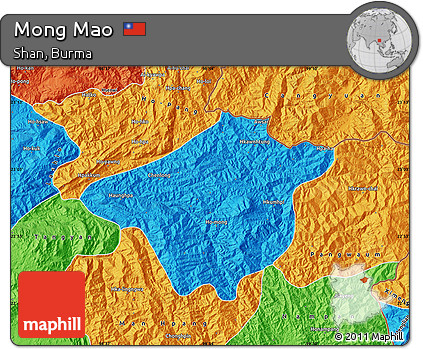 Political Map of Mong Mao