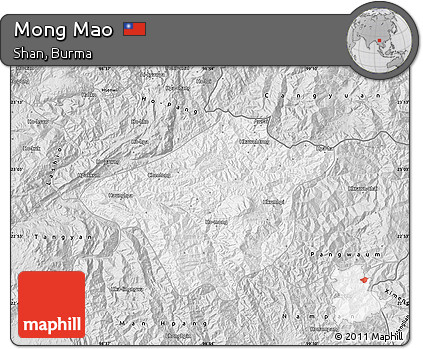Silver Style Map of Mong Mao