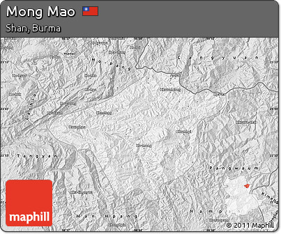 Silver Style Map of Mong Mao