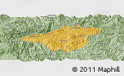 Savanna Style Panoramic Map of Mong Mao