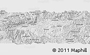 Silver Style Panoramic Map of Mong Mao