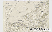 Shaded Relief 3D Map of Mong Mit
