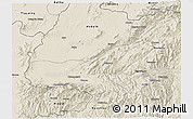 Shaded Relief 3D Map of Mong Mit