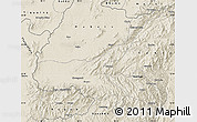 Shaded Relief Map of Mong Mit