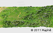 Satellite Panoramic Map of Mong Mit