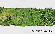 Satellite Panoramic Map of Mong Nai