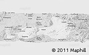 Silver Style Panoramic Map of Mong Nai