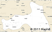 Classic Style Simple Map of Mong Nai