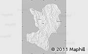 Gray Map of Mong Ping, single color outside