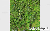 Satellite 3D Map of Mong Tung