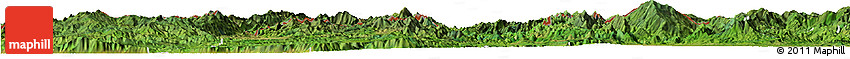 Satellite Horizon Map of Mong Tung