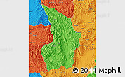 Political Map of Mong Tung