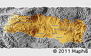Physical 3D Map of Mong Yang, desaturated