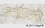 Shaded Relief 3D Map of Mong Yang, lighten