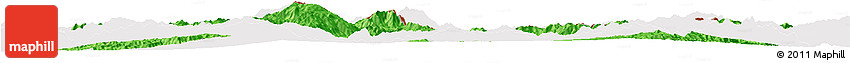 Political Horizon Map of Mong Yang, cropped outside