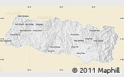 Classic Style Map of Mong Yang, single color outside