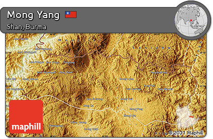 Physical Map of Mong Yang