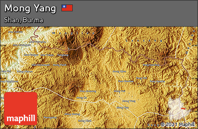 Physical Map of Mong Yang