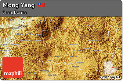Physical Map of Mong Yang