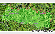 Political Map of Mong Yang, satellite outside