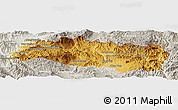 Physical Panoramic Map of Mong Yang, lighten, semi-desaturated
