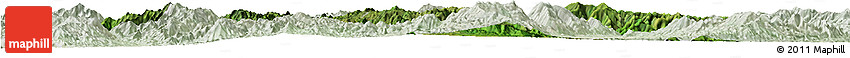 Satellite Horizon Map of Mongkhak, lighten