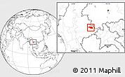 Blank Location Map of Mongkhak