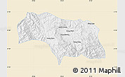 Classic Style Map of Mongkhak, single color outside