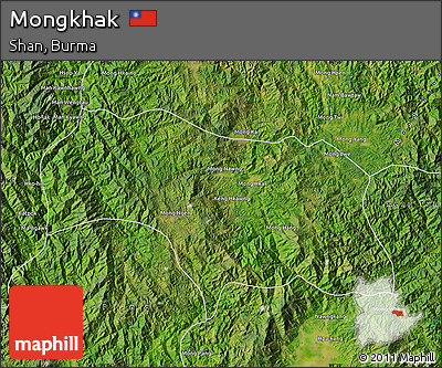 Satellite Map of Mongkhak