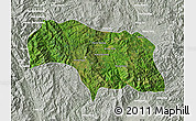 Satellite Map of Mongkhak, lighten, semi-desaturated