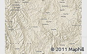 Shaded Relief Map of Mongkhak