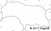 Blank Simple Map of Mongkhak, no labels