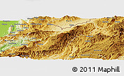 Physical Panoramic Map of Namhkan