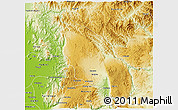 Physical 3D Map of Nawnghkio