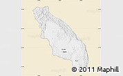 Classic Style Map of Nawnghkio, single color outside