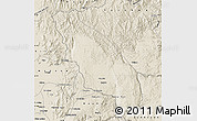 Shaded Relief Map of Nawnghkio