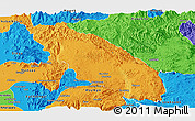 Political Panoramic Map of Nawnghkio