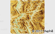 Physical 3D Map of Pang-Yang